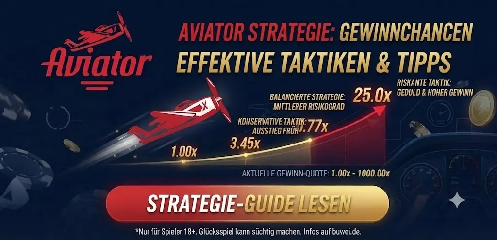 Aviator Strategien Analyse